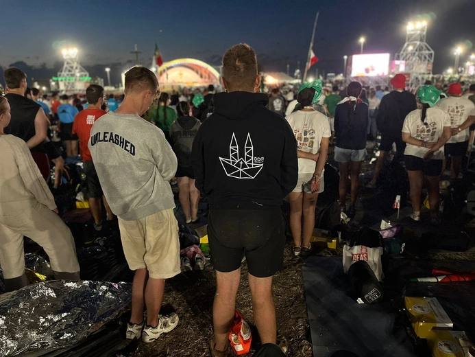 Jubileusz Młodych Rzym 2025. Przedstawiciele archidiecezji wrocławskiej na Tor Vergata