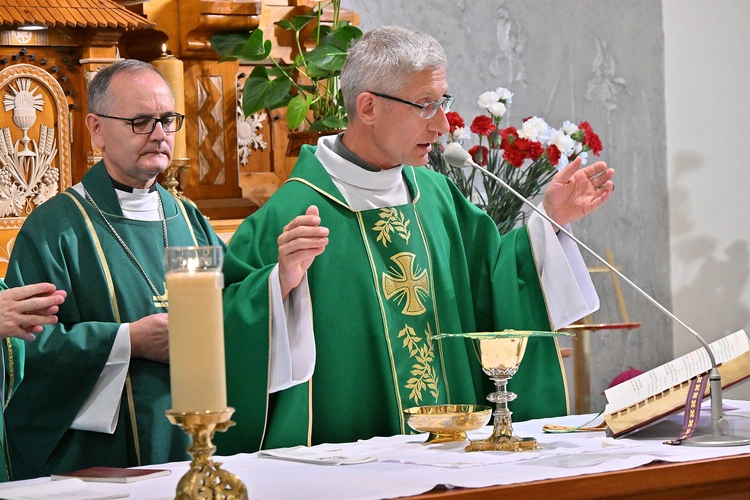 Bp Andrzej Przybylski w Księżówce