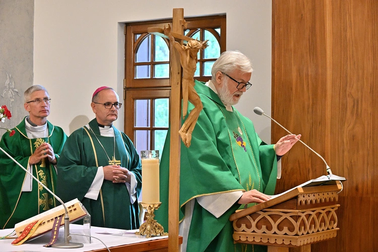 Bp Andrzej Przybylski w Księżówce