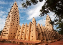Meczet w jednym z miast Burkina Faso