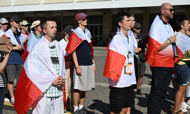Uczestnicy Jubileuszu Młodych