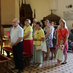 Popowo Kościelne. Poświęcenie cegły z Dzrwi Świętych bazyliki św. Piotra w Watykanie