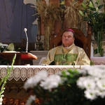 Popowo Kościelne. Poświęcenie cegły z Dzrwi Świętych bazyliki św. Piotra w Watykanie