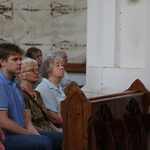 Popowo Kościelne. Poświęcenie cegły z Dzrwi Świętych bazyliki św. Piotra w Watykanie