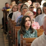 Popowo Kościelne. Poświęcenie cegły z Dzrwi Świętych bazyliki św. Piotra w Watykanie