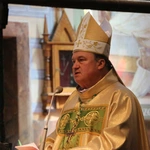 Popowo Kościelne. Poświęcenie cegły z Dzrwi Świętych bazyliki św. Piotra w Watykanie