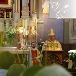 Popowo Kościelne. Poświęcenie cegły z Dzrwi Świętych bazyliki św. Piotra w Watykanie