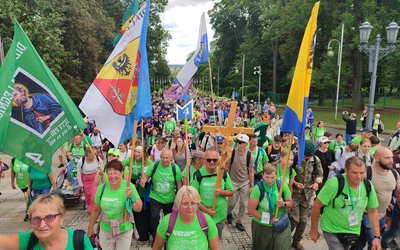 Weszli na Jasną Górę