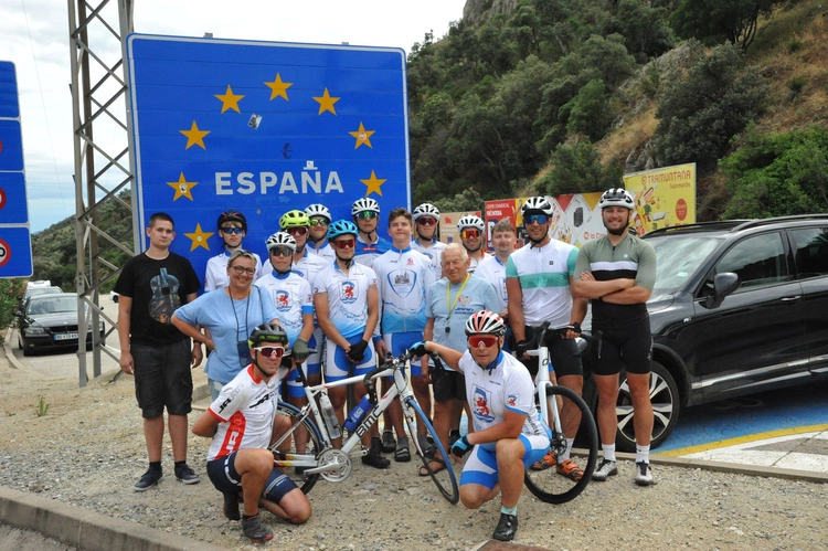 Pielgrzymka rowerowa do Hiszpanii