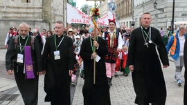 Kraków. Ruszyli ku Jasnej Górze
