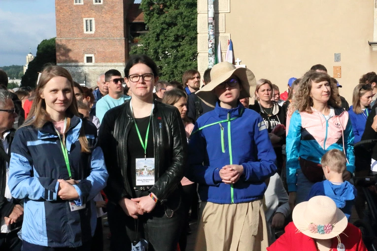 Wyjście 45. Pieszej Pielgrzymki Krakowskiej