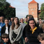 Wyjście 45. Pieszej Pielgrzymki Krakowskiej