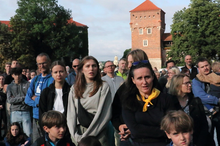 Wyjście 45. Pieszej Pielgrzymki Krakowskiej