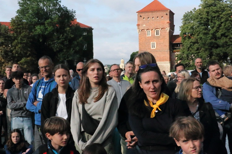 Wyjście 45. Pieszej Pielgrzymki Krakowskiej