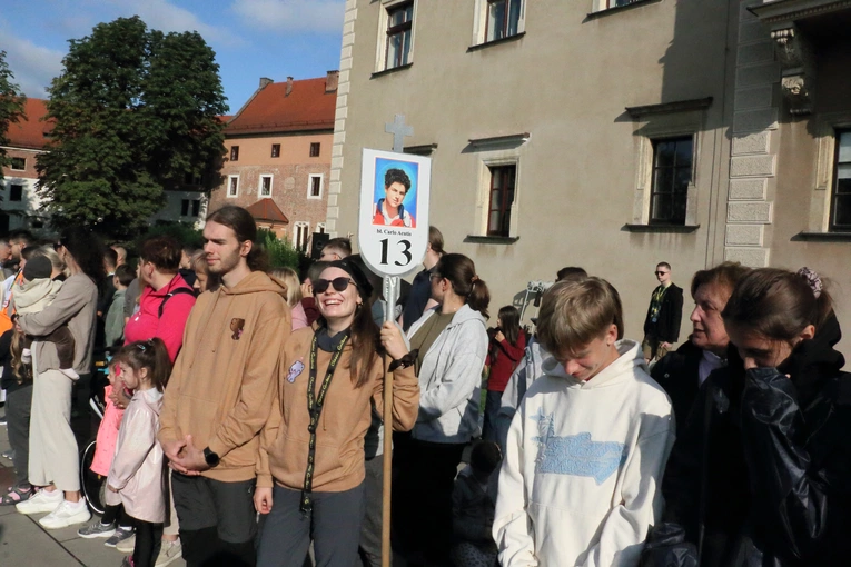 Wyjście 45. Pieszej Pielgrzymki Krakowskiej