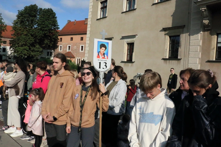 Wyjście 45. Pieszej Pielgrzymki Krakowskiej