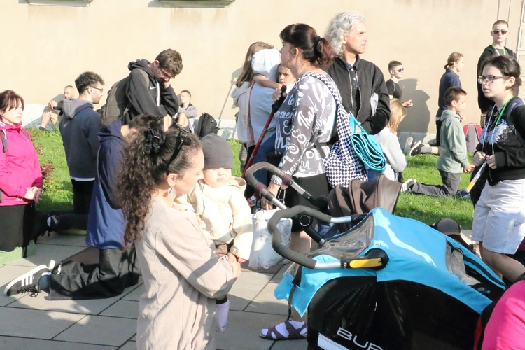 Wyjście 45. Pieszej Pielgrzymki Krakowskiej