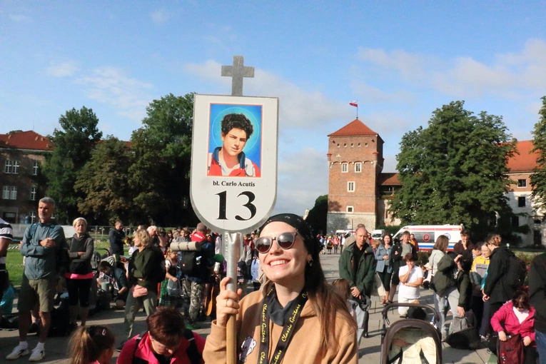 Wyjście 45. Pieszej Pielgrzymki Krakowskiej