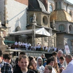 Wyjście 45. Pieszej Pielgrzymki Krakowskiej