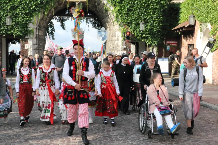 Wyjście 45. Pieszej Pielgrzymki Krakowskiej