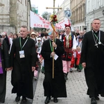 Wyjście 45. Pieszej Pielgrzymki Krakowskiej