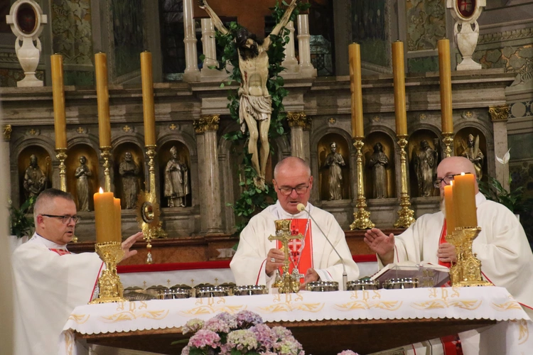 Płock. Rozpoczęcie pielgrzymki