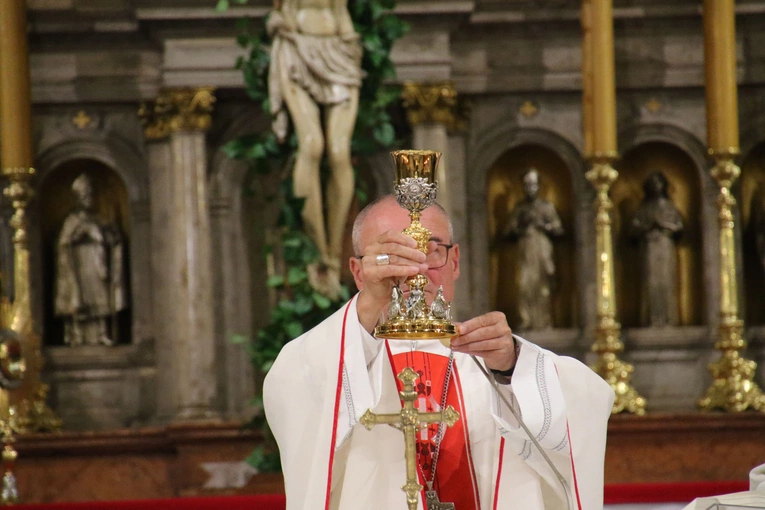 Płock. Rozpoczęcie pielgrzymki