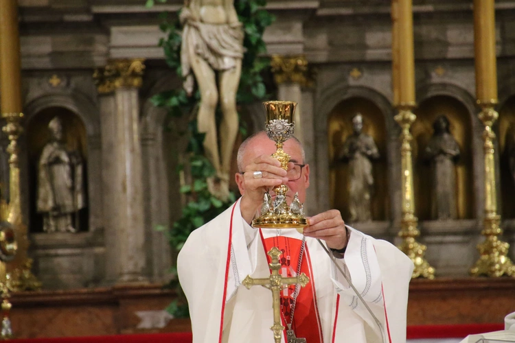 Płock. Rozpoczęcie pielgrzymki
