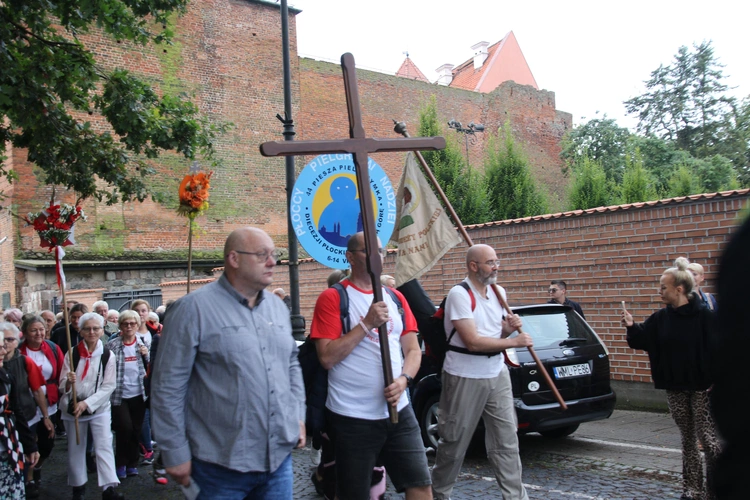 Płock. Rozpoczęcie pielgrzymki