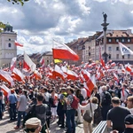 Tłumy na ulicach Starego Miasta witały nowego prezydenta