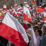 Tłumy na ulicach Starego Miasta witały nowego prezydenta