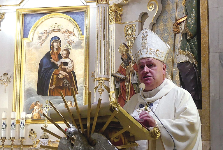  Podczas dziękczynienia w kościele św. Macieja 23 lipca.