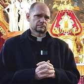 Ks. Łukasz Langenfeld. 