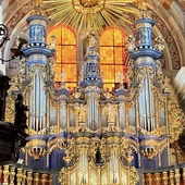 Organy budowano w latach 1719–1721, a ich twórcą był Jan Josue Mosengel, organmistrz z Królewca.