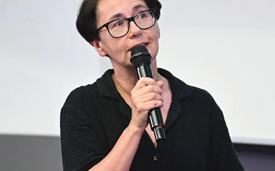Joanna Filipczyk, dyrektor Galerii Sztuki Współczesnej w Opolu.
