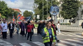 Po raz 30. na pielgrzymi szla wyruszyła LPPM. 