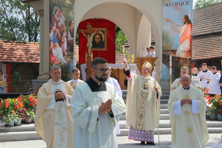 Na górze Przemienienia w Nowym Sączu