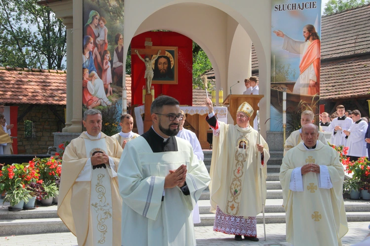 Na górze Przemienienia w Nowym Sączu