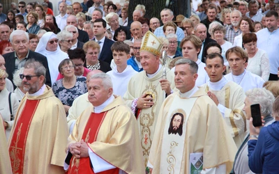 Na górze Przemienienia w Nowym Sączu