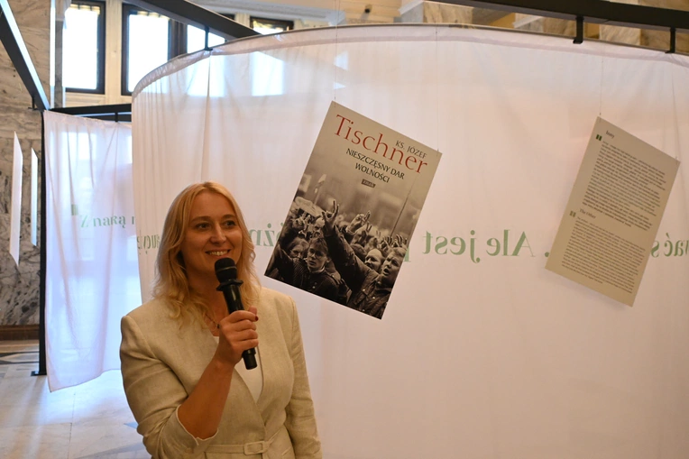 Tischner w centrum Warszawy