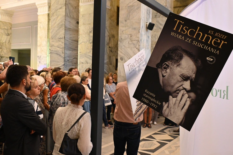 Tischner w centrum Warszawy