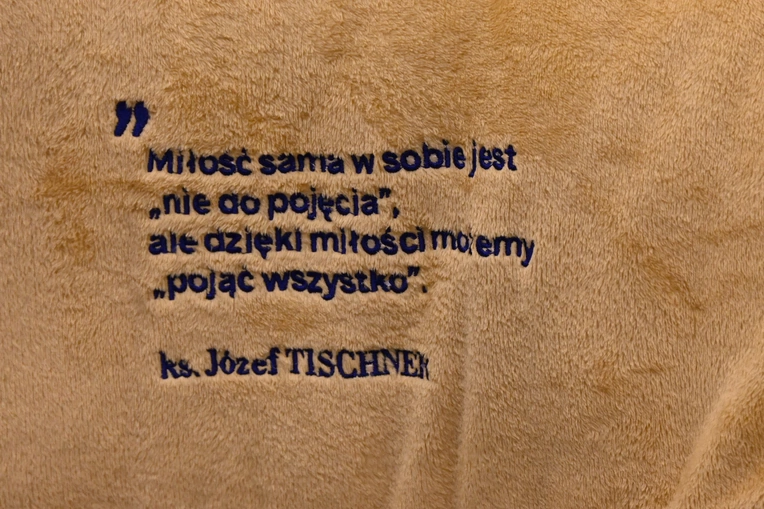 Tischner w centrum Warszawy