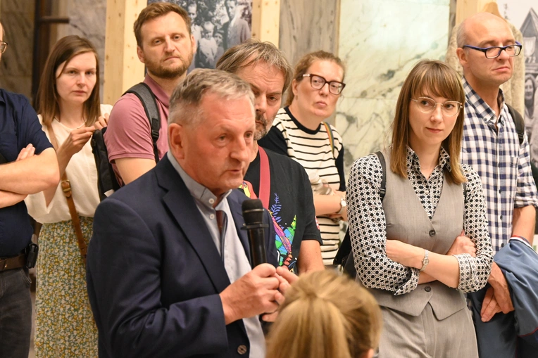 Tischner w centrum Warszawy