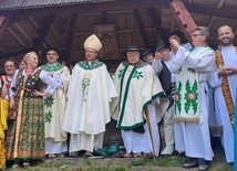 Turbacz. Msza św. Ludzi Gór pod przewodnictwem kard. Rysia