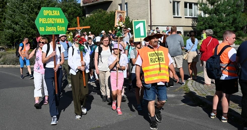 Strumień opolski wyruszył na Jasną Górę