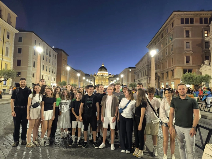 Rzym oczami młodych pielgrzymów