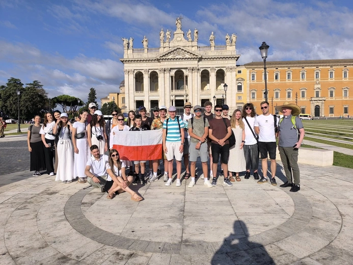 Rzym oczami młodych pielgrzymów