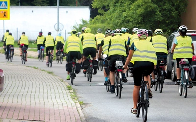 Pielgrzymi na rowerach  dotrą na Jasną Górę wraz z piechurami z naszej diecezji  11 sierpnia. 
