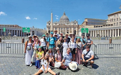 Przez ponad tydzień Pomorzanie m.in. poznawali zabytki stolicy chrześcijaństwa. 