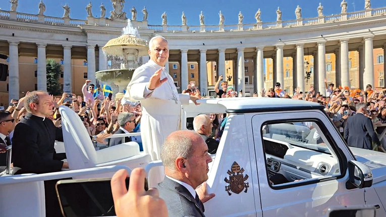  Młodzi usłyszeli ważne słowa papieża,  ale i doświadczyli jego bliskości.  